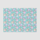 klooster van het beer unisex panda tissuepapier (Voorkant)