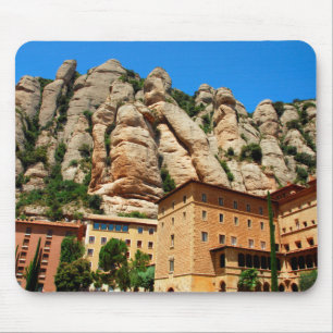 Klooster van Montserrat, Catalonië, Spanje Muismat