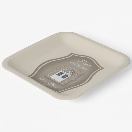 Klop en de deur zal openen - Papieren Bord (Gebogen)