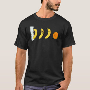 Klop Klop Wie Is Daar Banaan Wie Is Daar Oran T-shirt
