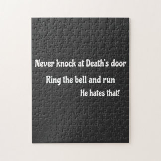 Klop nooit bij Death's Door Legpuzzel
