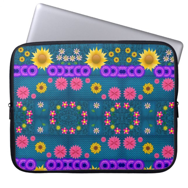 Klop voor laptop sleeve (Voorkant)