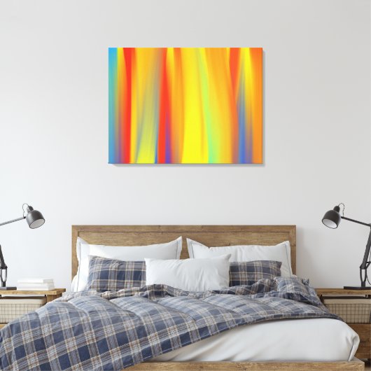 KLORFEUILLE PIJLGRONDWET ART 2 CANVAS AFDRUK (Insitu (Slaapkamer))