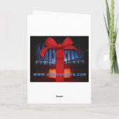 Klosterkirche St Maria orgelkaart (verticaal) Kaart (Achterkant)