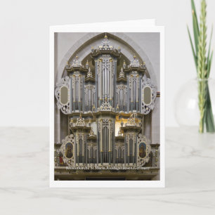 Klosterkirche St Maria orgelkaart (verticaal) Kaart