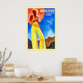 Klosters ~  Zwitsers reizen Poster (Keuken)