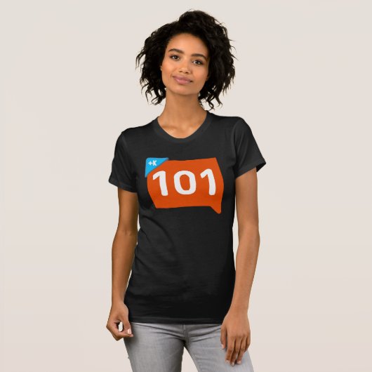 KLOUT 101 T-SHIRT (Voorkant volledig)