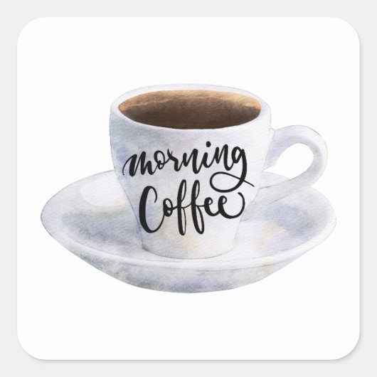 kluis vierkante sticker (Voorkant)