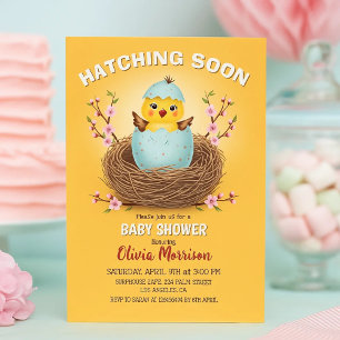 Kluivende Kuikens Baby Shower Uitnodiging – 