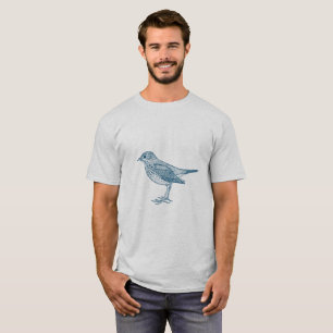 Kluizenlijster - Ocean Blue T-shirt