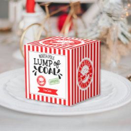 Klumppenvan-steenkool grappige Kerstmis secret San Bedankdoosjes