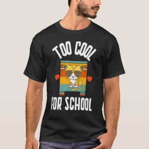 kluskat te kool voor schooldirectie t-shirt