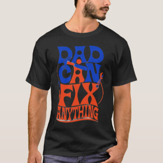 Klusserende papa Vaderdag - Op maat gemaakte repar T-shirt