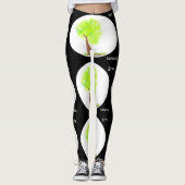 km tree painting leggings (Devant)