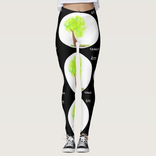 km tree painting leggings (Devant)