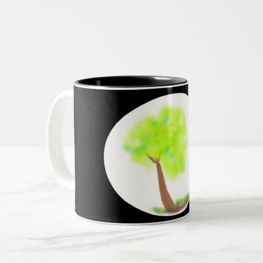km tree painting mug (Devant gauche)