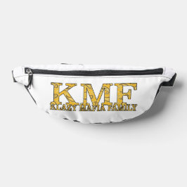 KMF Print Cut Sew Fanny Pack Heuptasje