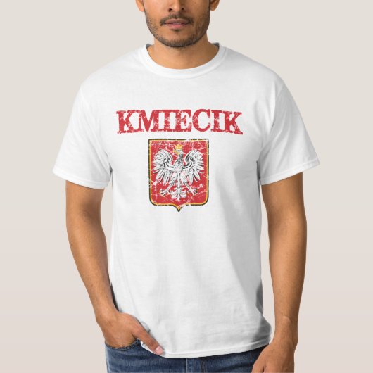 Kmiecik Achternaam T-shirt (Voorkant)