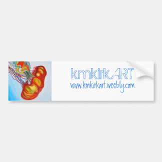 kmkirkART "Jellyfish I" bumpersticker