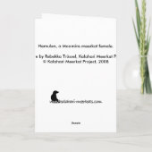 KMP Kaart 3 - Hemulen Moomins (Achterkant)