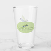 KN Dragonfly Pint Glass Glas (Achterkant)