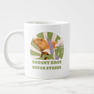 Knaagdier Broers Nooit Stress Capybara Extra Grote Beker