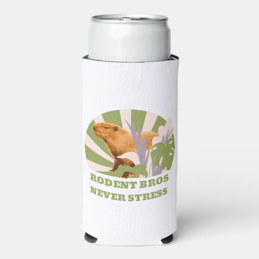Knaagdier Bros nooit stress capibara (Seltzer Voorkant)