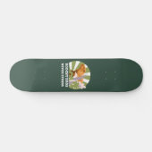 Knaagdier Bros nooit stress capibara Skateboard (Horizontaal)