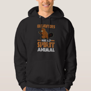 Knaagdierbevers zijn mijn geestdier hoodie