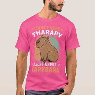 Knaagdierliefhebber Ik heb geen therapie nodig Ik T-shirt