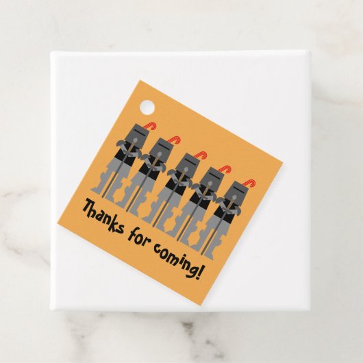 Knachten Bedankjes Labels (In situ)