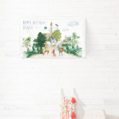 Knachten en Dragons | Koninklijke Medieval Birthda Spandoek (Insitu)