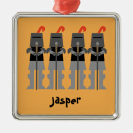 Knachten Metalen Ornament