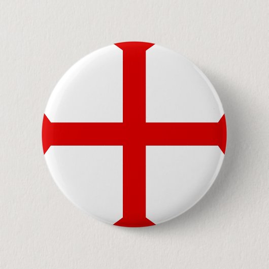 Knachten Templar Cross Ronde Button 5,7 Cm (Voorkant)