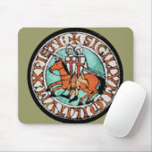 Knachten Templar mousepad Muismat (Met muis)