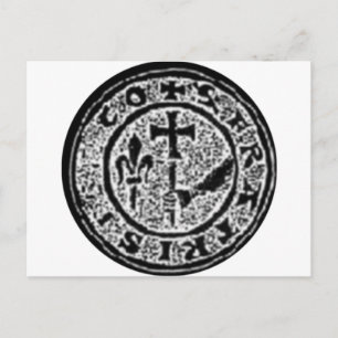 Knachten Templar Seal #2 Briefkaart