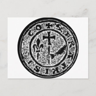 Knachten Templar Seal #2 Briefkaart