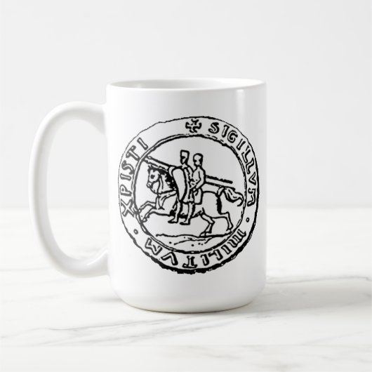 Knachten Templar Seal Koffiemok (Links)