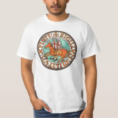 Knachten Templar Seal T-shirt (Voorkant)