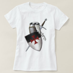 Knachten Templar shield T-shirt