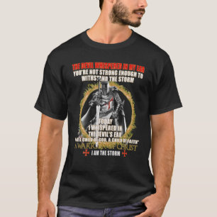 Knachten Templar T Oath for God - Christelijk T-shirt