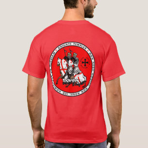 Knachten Templar Two Knight Seal Shirt V1