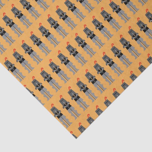 Knachten Tissuepapier (Detail)