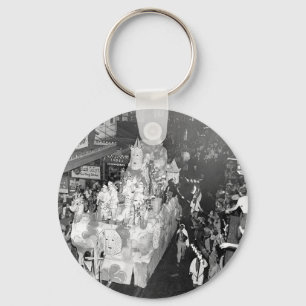 Knachten van Babylon New Orleans Mardigras 1955 Sleutelhanger