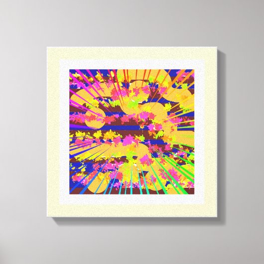Knal canvas afdruk (Voorkant)