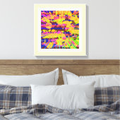 Knal canvas afdruk (Insitu (Slaapkamer))