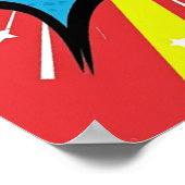 KNAL! Pop Art Comic Style Poster (Hoek)