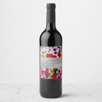Knal van Krachtige Kleur Waterverf Bloemen