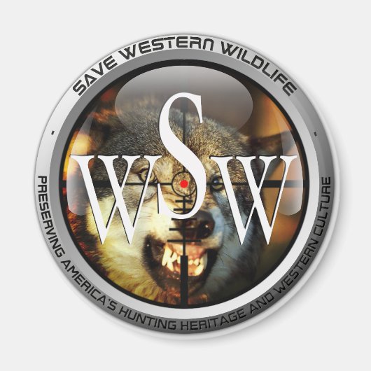 Knalwolf Magneet (Voorkant)