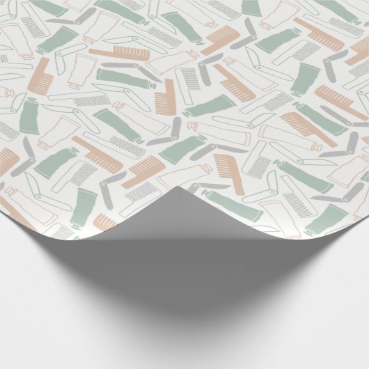 knap chef-messenpatroon cadeaupapier (Hoek)